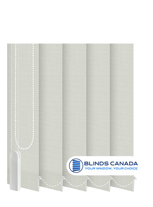 🪟 "Ithaca" Vertical Blinds – White Color  🆕 SKU: 1401