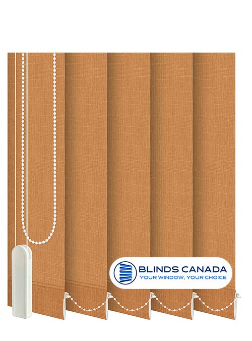 🪟 "Ithaca" Vertical Blinds – Ochre Color 🆕 SKU: 1419