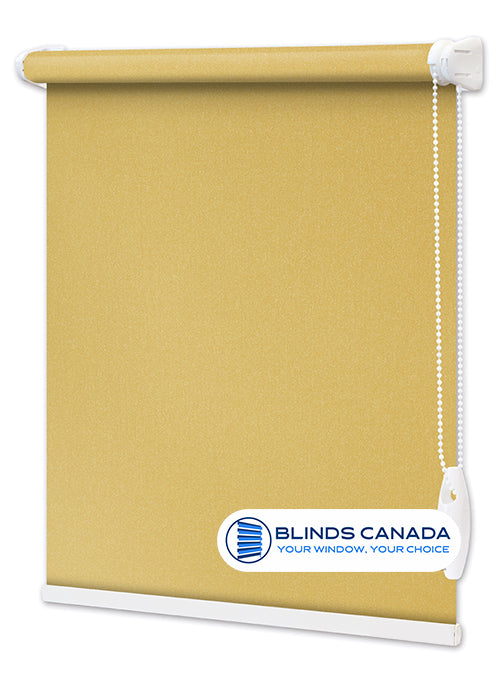 "Luminis" fabric roller blinds – champagne pearl (SKU: 905)