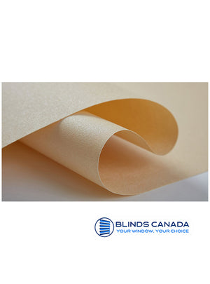 "Luminis" fabric roller blinds – champagne pearl (SKU: 905)