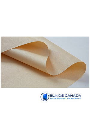 "Luminis" fabric roller blinds – champagne pearl (SKU: 905)