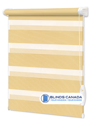 Day & Night blinds "Line" – sand color (SKU: BM2302)