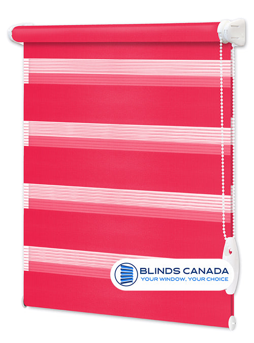 Day & Night blinds "Secret" – red color (SKU: DN12)