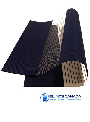 Day & Night blinds "Secret" – dark blue color (SKU: DN238)