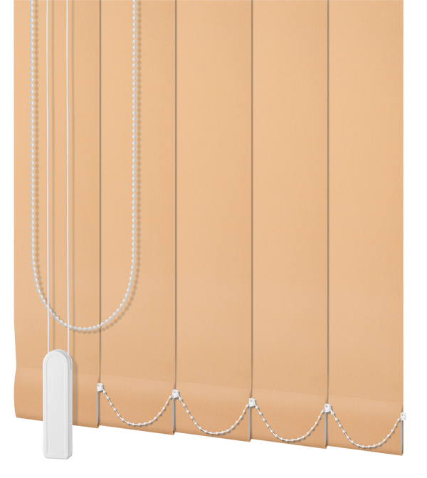 Vertical Blinds "Goa" - Dark Beige (Article - G1002)