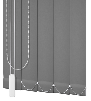 "Goa" Vertical Blinds – Dark Gray (SKU: G1057)