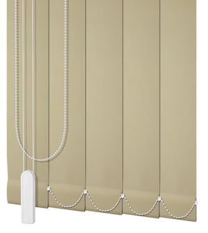 "Goa" Vertical Blinds – Light Beige (SKU: G2040)