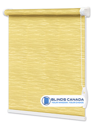 Fabric blind “Lazure” bright yellow (article LAZ-2072)
