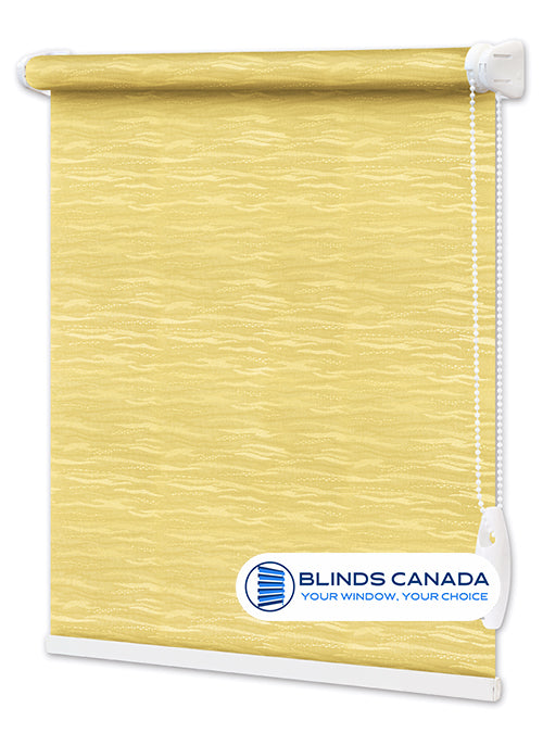 Fabric blind “Lazure” bright yellow (article LAZ-2072)