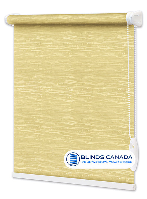 Fabric blind “Lazure” yellow (article LAZ-2078)
