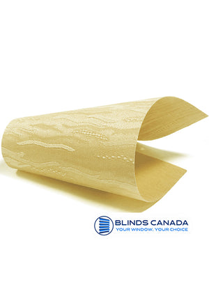 Fabric blind “Lazure” yellow (article LAZ-2078)