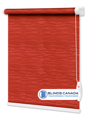 Fabric blinds “Lazure” red (article LAZ-2088)