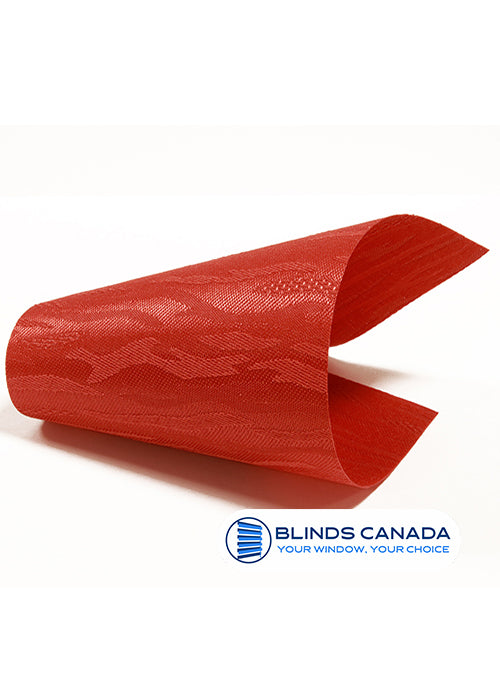 Fabric blinds “Lazure” red (article LAZ-2088)
