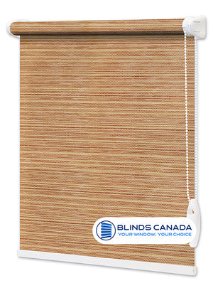 Fabric roller blind “Marakesh”  light walnut (article MAR-04)