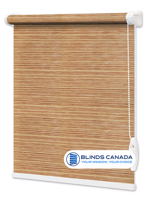Fabric roller blind “Marakesh”  light walnut (article MAR-04)