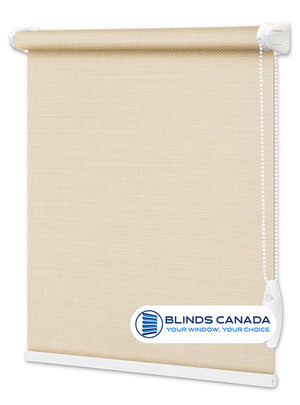 "Melange" fabric blinds in light beige (Article no. 734)
