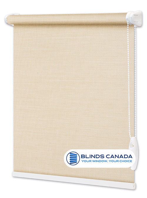 "Melange" fabric blinds in light beige (Article no. 734)