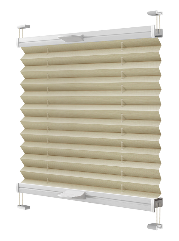 Plissé Blinds "Elegance" – Cream Color (SKU: MP5002)