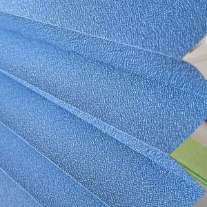 Plissé Blinds "Opal" – Blue Color (SKU: P118)