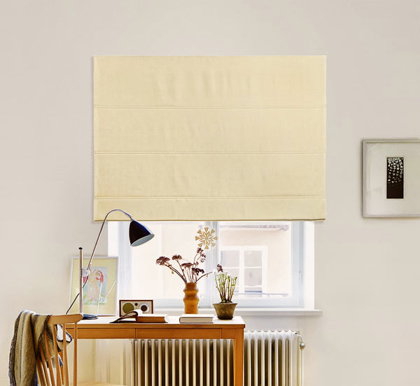 Roman Shades "Softlux" – Sand Color (SKU: SFL-002)
