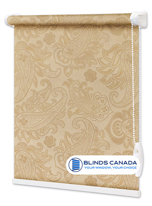 Fabric blind “Arabesque” light brown (article Z1099-1839)