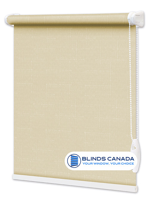 Fabric shutters linen cream (article LEN-875)