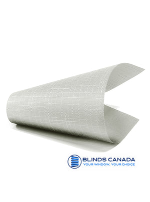 White linen fabric shutters (article LEN-800)