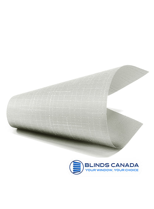 White linen fabric shutters (article LEN-800)